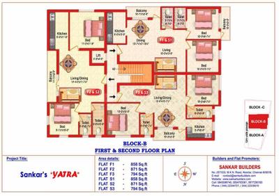 Project Image of 752.0 - 1186.0 Sq.ft 2 BHK Apartment for buy in Sankar Yatra