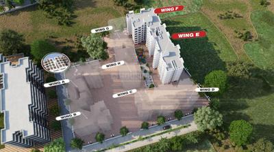 Project Image of 398.91 - 530.01 Sq.ft 1 BHK Apartment for buy in Skyline Riverside E Wing