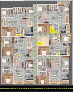 Vallabha Sri Timarayaswamy Nilaya Sri Timarayaswamy Nilaya Cluster Plan For Typical Floor Plan 1