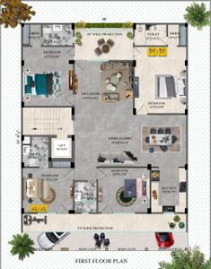 Project Image of 0.0 - 2400.0 Sq.ft 4 BHK Builder Floor for buy in Shri Tirupati Balaji Ultra Luxury Floors