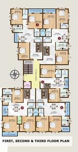 Project Image of 1289 Sq.ft 3 BHK Apartment / Flat for sale in Chandrasekharpur for Rs. 14900000