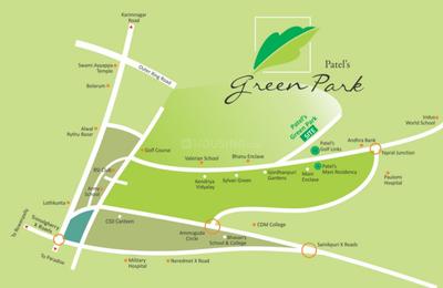 Project Image of 1400.0 - 2000.0 Sq.ft 3 BHK Apartment for buy in Om Sree Patels Green Park