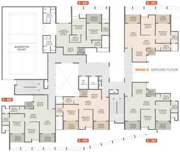 Project Image of 551.0 - 1019.0 Sq.ft 2 BHK Apartment for buy in Rohan Madhuban II Wings D E