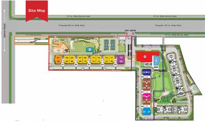 Project Image of 780.0 - 1960.0 Sq.ft 2 BHK Apartment for buy in Ashiana Anmol Phase II