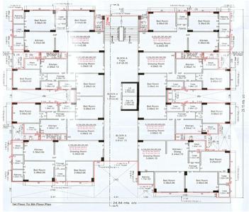 Project Image of 542.82 - 744.75 Sq.ft 2 BHK Apartment for buy in Gajraj Sanidhya Parv