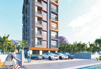 A J Mizra Residency Elevation 1