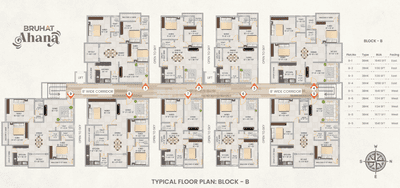 Project Image of 1133.98 - 1862.91 Sq.ft 2 BHK Apartment for buy in Bruhat Ahana