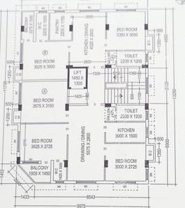 Project Image of 905.0 - 1175.0 Sq.ft 2 BHK Apartment for buy in Satabdi Apartment