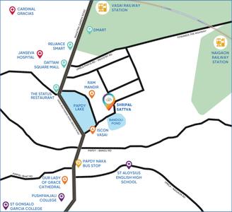 Shripal Sattva Bldg 2 Location Plan 1