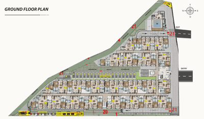 Project Image of 1074.0 - 1654.0 Sq.ft 2 BHK Apartment for buy in Raja Platino