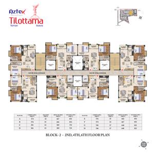Project Image of 525.0 - 1064.0 Sq.ft 1 BHK Apartment for buy in Aztek Tilottama