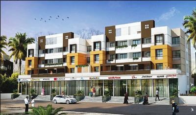 Project Image of 359.0 - 411.0 Sq.ft 1 BHK Apartment for buy in Disha Kunjaban Phase 3