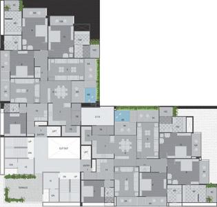Project Image of 0.0 - 2800.0 Sq.ft 4 BHK Apartment for buy in Aakriti Aster Platinum