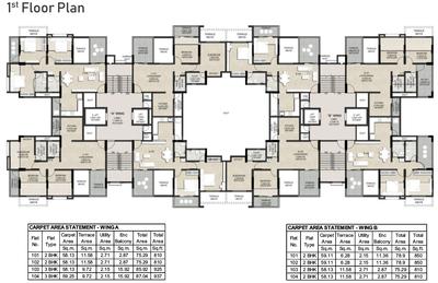 Project Image of 629.0 - 644.0 Sq.ft 2 BHK Apartment for buy in Millennium Aqua