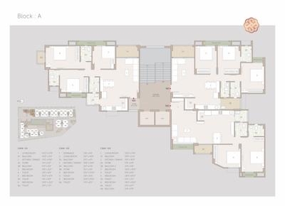 Project Image of 1647.0 - 2313.0 Sq.ft 2 BHK Apartment for buy in Adhishthan Luxuria