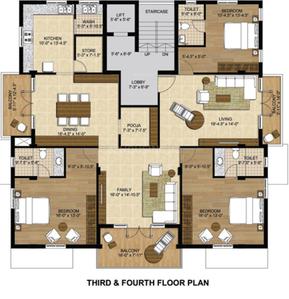 Project Image of 1330.0 - 2761.0 Sq.ft 2 BHK Apartment for buy in BBCL Sukriti