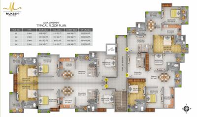 Project Image of 607.0 - 1373.0 Sq.ft 1 BHK Apartment for buy in Maheshwari Mukesh Heritage