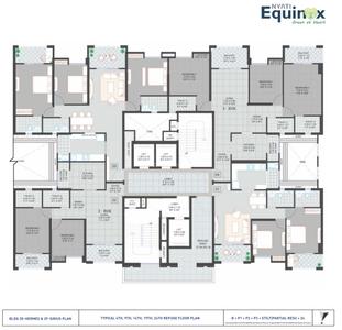 Project Image of 823.0 - 2056.0 Sq.ft 2 BHK Apartment for buy in Nyati Equinox