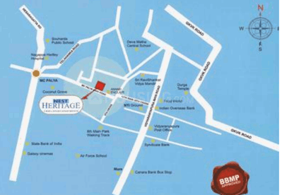 Project Image of 1000.0 - 1100.0 Sq.ft 2 BHK Apartment for buy in Nest Heritage