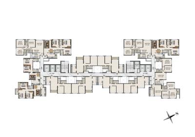 Project Image of 569.2 - 923.87 Sq.ft 2 BHK Apartment for buy in Vinayak Mahavir Vista