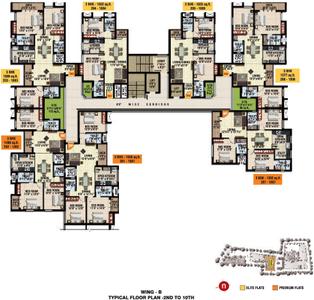 Project Image of 476.0 - 2663.0 Sq.ft 1 BHK Apartment for buy in Sidharth Upscale