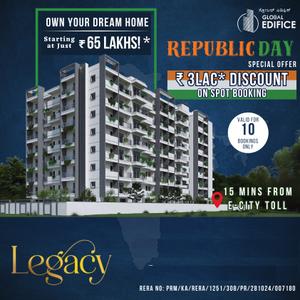 Project Image of 1093.0 - 1689.0 Sq.ft 2 BHK Apartment for buy in Global Legacy