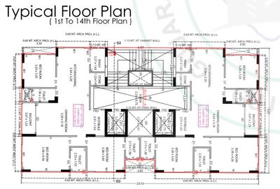 Project Image of 967.57 - 989.31 Sq.ft 3 BHK Apartment for buy in Arjun Pearl