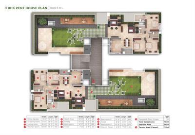 Project Image of 1316.0 - 2528.0 Sq.ft 3 BHK Apartment for buy in Ganesh Maple Tree Garden Homes