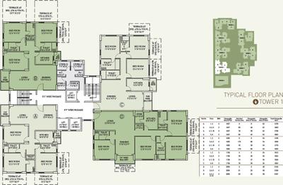 Project Image of 1399.0 - 2605.0 Sq.ft 3 BHK Apartment for buy in Arch Starwood Tower 1 To 7