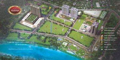 Project Image of 431.2 - 886.09 Sq.ft 1 BHK Apartment for buy in Regency Antilia Phase VI Avana