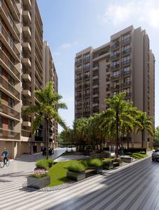 Project Image of 0.0 - 968.0 Sq.ft 3 BHK Apartment for buy in Satyamev Vista II