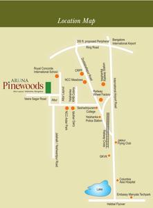 Project Image of 1152.0 - 1401.0 Sq.ft 2 BHK Apartment for buy in Aruna Pinewoods