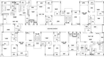 Project Image of 1825.0 - 2035.0 Sq.ft 3 BHK Apartment for buy in Divine Kalinga