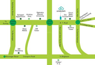 Project Image of 1590.0 - 1760.0 Sq.ft 3 BHK Apartment for buy in Mahadeo Om Skylark