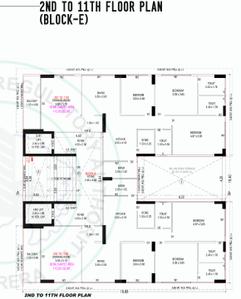 Project Image of 1157.12 - 1985.19 Sq.ft 3 BHK Apartment for buy in Giriraj Nest Richmond
