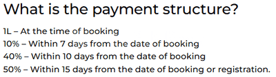 G Square Imperium Construction Linked Payment (CLP) 1
