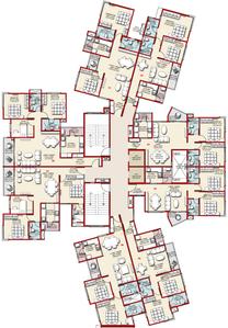 Project Image of 600.0 - 1131.0 Sq.ft 1 BHK Apartment for buy in Prime Arete Homes