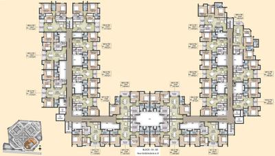 Project Image of 607.0 - 1471.0 Sq.ft 2 BHK Apartment for buy in Akshaya Republic Phase 2