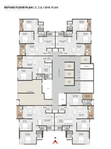 Project Image of 845.0 - 1137.0 Sq.ft 2 BHK Apartment for buy in Shree Sai Ananta