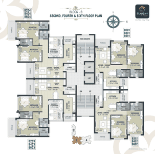 Project Image of 961.32 - 1296.19 Sq.ft 2 BHK Apartment for buy in Devashri Elanza 1 And 2