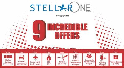 Project Image of 895.0 - 1412.0 Sq.ft 2 BHK Apartment for buy in Stellar One Phase 1