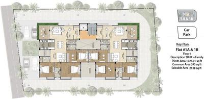 Project Image of 2074.0 - 2149.0 Sq.ft 3 BHK Apartment for buy in Radiance Maraikayar Manor