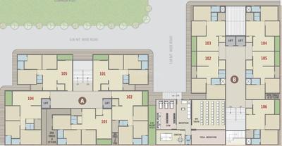 Project Image of 601.27 - 869.94 Sq.ft 2 BHK Apartment for buy in Pushpam Heights