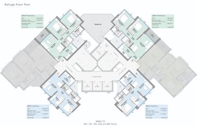 Project Image of 435.0 - 725.0 Sq.ft 1 BHK Apartment for buy in Raheja Lunaris 1 Callisto