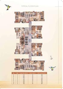 Project Image of 640.0 - 887.0 Sq.ft 2 BHK Apartment for buy in Prabha Aikyam