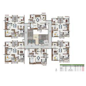 Project Image of 1280.04 - 2730.0 Sq.ft 2 BHK Apartment for buy in Aparna Serenity