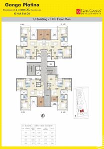 Project Image of 738.73 - 1523.09 Sq.ft 2 BHK Apartment for buy in Goel Ganga Platino