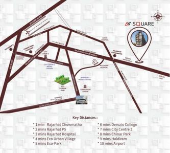 Project Image of 1140.0 - 1650.0 Sq.ft 3 BHK Apartment for buy in AV Square