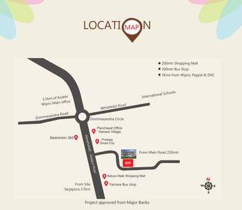 Project Image of 1170.0 - 1340.0 Sq.ft 2 BHK Apartment for buy in Happy Homes Arka