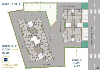 Project Image of 614.51 - 817.63 Sq.ft 2 BHK Apartment for buy in Radhe Realty Krishna Lake View
